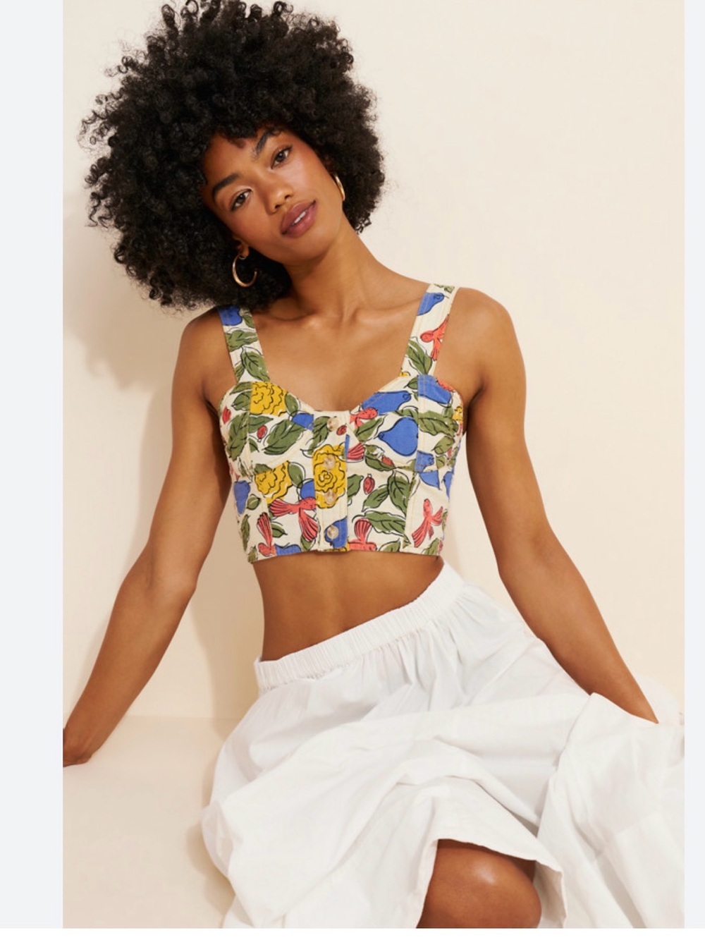 L.F.MARKEY
ELM TOP - PICNIC PRINT